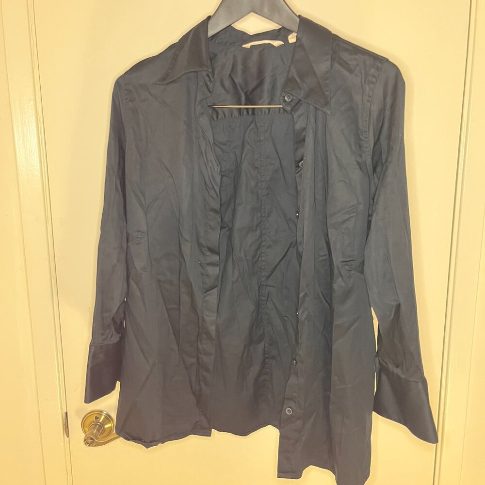 Soft Surroundings Black Blouse